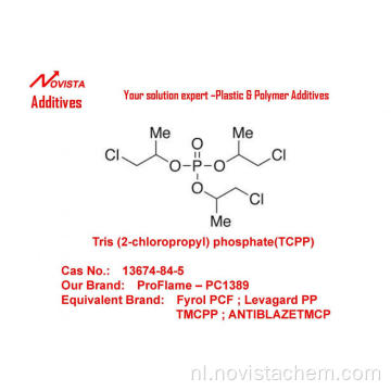 Tris(2-chloorpropyl)fosfaat TCPP vlamvertragend polyurethaan PU